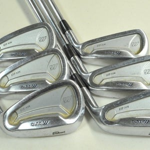 Mizuno MX-23 5-PW Iron Set Stiff Flex Right True Temper TX-90 Steel # 190365