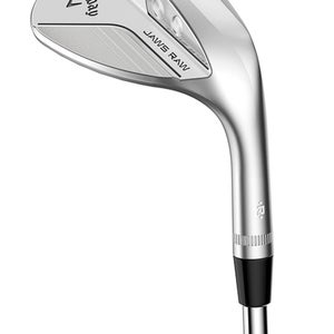 NEW Callaway Jaws Raw Chrome 58*/10* S Lob Wedge Steel True Temper Dynamic Gold