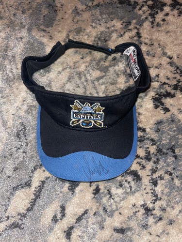 Alex Ovechkin Signed Autographed NHL Washington Capitals Visor Hat Black