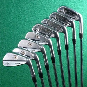 Callaway Apex TCB/MB Forged 3-PW Iron Set Project X Rifle 6.5 Steel Extra Stiff