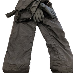 Used Snow Bibs Y Black SM 11884-S000047371