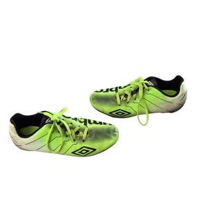 Used Umbro Soccer Cleats Green Junior 02.5 11760-S000077166