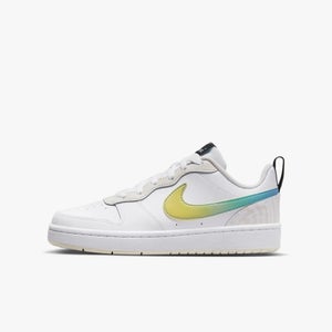 Nike Court Borough Low 2 FJ7692-191 Sneaker Kids 7.5 White Lifestyle Shoe X2209