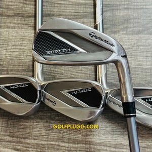 +1/2" Taylormade Stealth Iron Set 5-PW / Speeder NX Graphite, Stiff Flex (155)