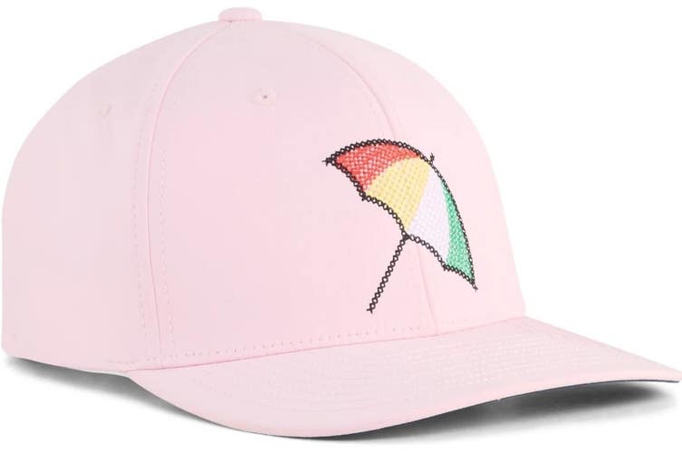 PUMA Golf x API Crafted Snapback Adjustable Hat Cap Color: Pale Pink NEW!