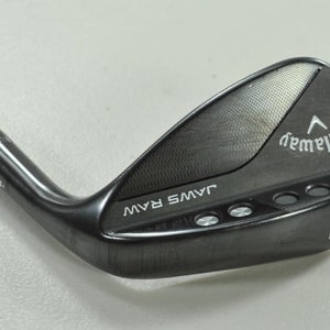 Callaway Jaws Raw Black Plasma 56*-12W Wedge Right DG Spinner Steel # 197740