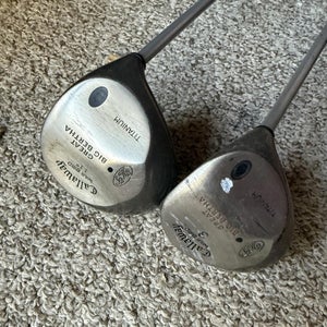 Callaway Great Big Berhta War Bird Driver and 3 Fairway Wood Set Regular Flex