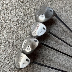 Callaway Big Bertha War Bird Driver, 3/4/7 Fairway Wood Golf Club Combo
