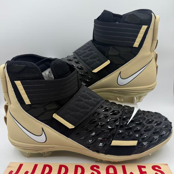 Nike Nike Force Savage Elite 2 Cleats Black Gold BV3962-011  display picture 1