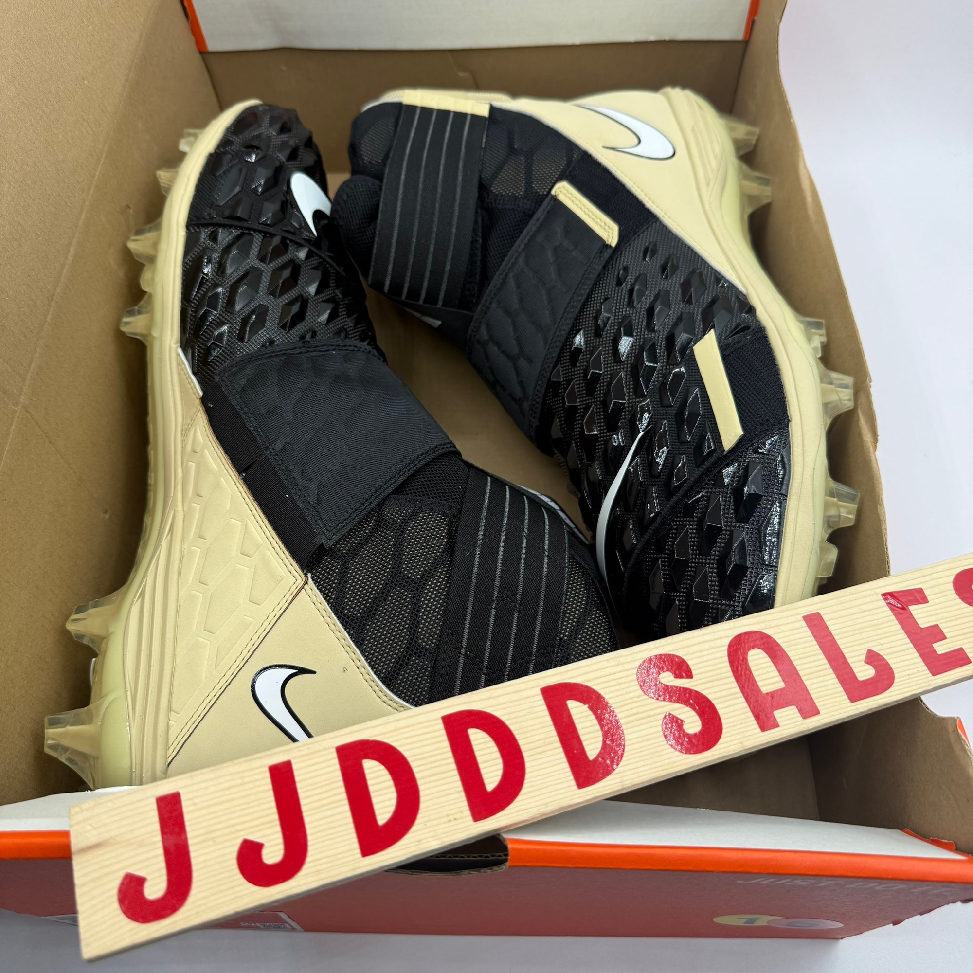 Nike Nike Force Savage Elite 2 Cleats Black Gold BV3962-011  display picture 3