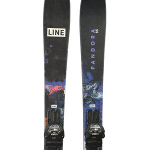 2025 Line Pandora 85 Skis (147cm) with Attack LYT 11 Bindings - Demo