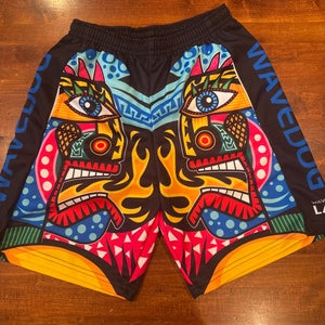 WaveDog Tiki Lacrosse Shorts