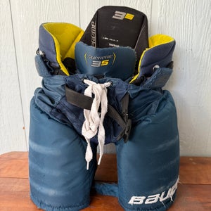 Small Junior Bauer Supreme 3S Hockey Pants (Used)