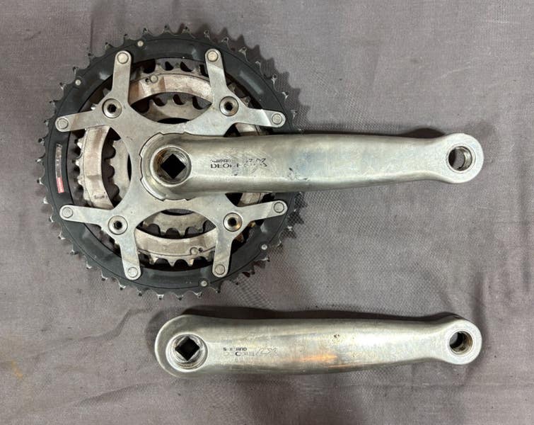 Shimano Deore LX FC-M569 175mm 44/32/22 Aluminum Mountain Bike