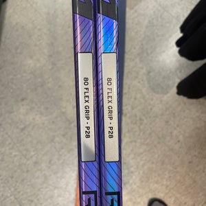 2 Senior CCM RibCor Trigger 8 Pro Right Handed Hockey Stick P28  (New)