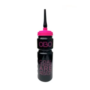 OBO Goalie Sipper Bottle (Black w. pink)     (New)