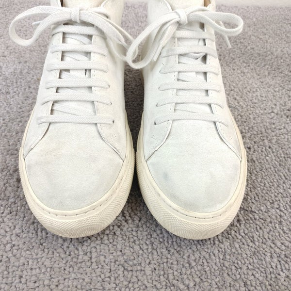 Woman by Common Projects Achilles Mid Womens Size 37 EU Shoes Cream White 4016
