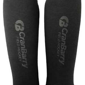 Cranbarry 916 FIT Shinguards- Black/Yellow;  Size Small     (New)