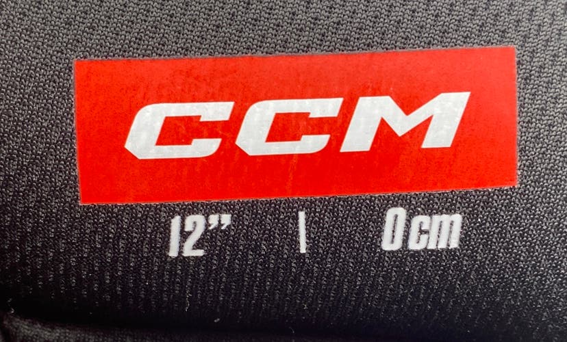 NEW CCM Jetspeed 680 Gloves, Black/Red, 12”