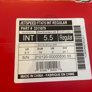 CCM JetSpeed FT475 Hockey Skates Regular Width  Size 5.5 (Used)