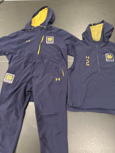 Notre Dame Tracksuit + Sleeveless Hoodie