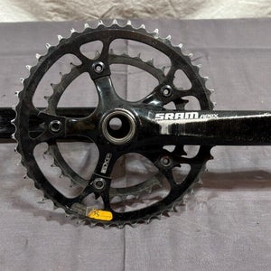 SRAM Apex GXP 170mm 44/34 Black Aluminum Road Bike Double Crankset Fast Shipping