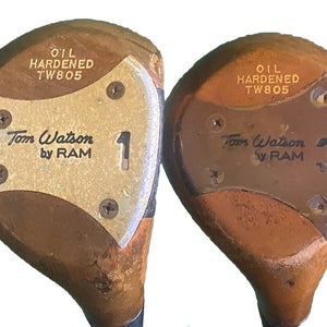 Ram Golf Tom Watson Oil Hardened TW805 Wood Set 1w, 3w FM 5.5 Regular Steel RH