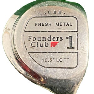 Founder's Club Golf Fresh Metal Driver 10.5* RH Men's Regular Graphite 44" Nice