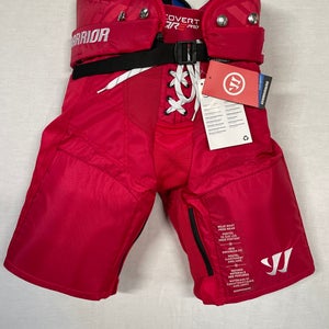 NEW Warrior Covert QRE Pro Pants, Junior Large, Red