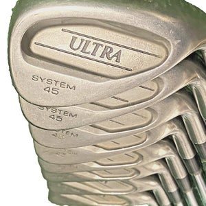 Wilson Ultra System 45 Iron Set 4-PW,SW RH Firestick 3.5 Regular Steel 5i 38"