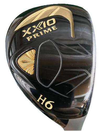 XXIO Prime Eleven H6 26* Hybrid 51g DST Miyazaki Ax-1 Regular Graphite 39" RH HC