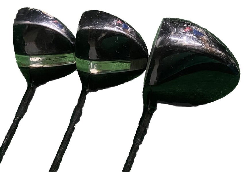 X-Factor Golf Hammer Wood Set Driver, 3w, 5w Aerospeed Graphite Good Grips RH