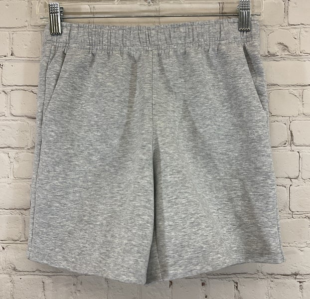 Boy's DAY14402H Athletic Fit Sport Fleece Shorts Light Heather Grey M Medium