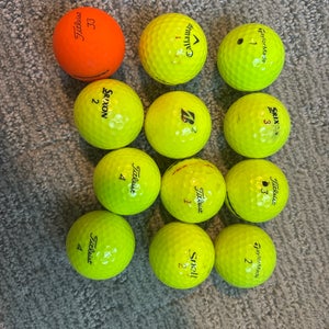 Titleist Balls 12 Pack (1 Dozen) (Used)