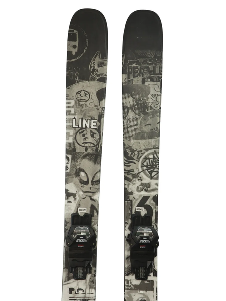2024 Line Chronic 101 Skis (165cm) with Attack LYT 11 Bindings - Demo