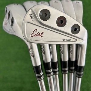 Edel SMS Forged Iron Set 4-P / KBS Tour 130 X Extra Stiff