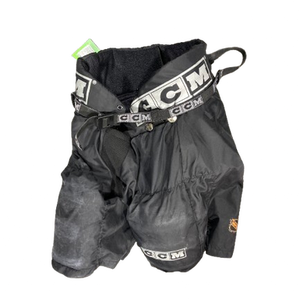 CCM (Used) Large Black Youth Intermediate Hockey Pants
