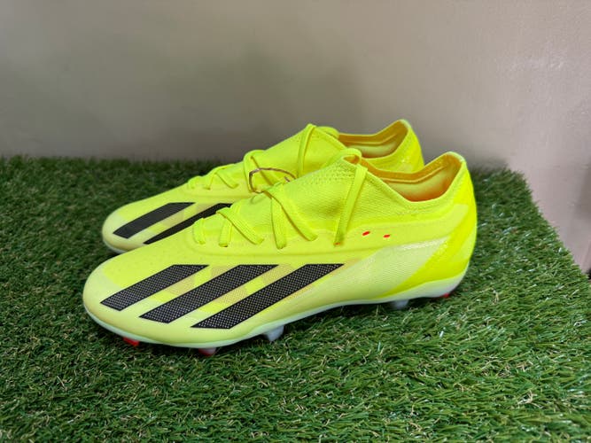 *SOLD* Adidas X Crazyfast Pro FG Soccer Cleats Mens 7 Womens 8 Solar Yellow IG0601 NEW