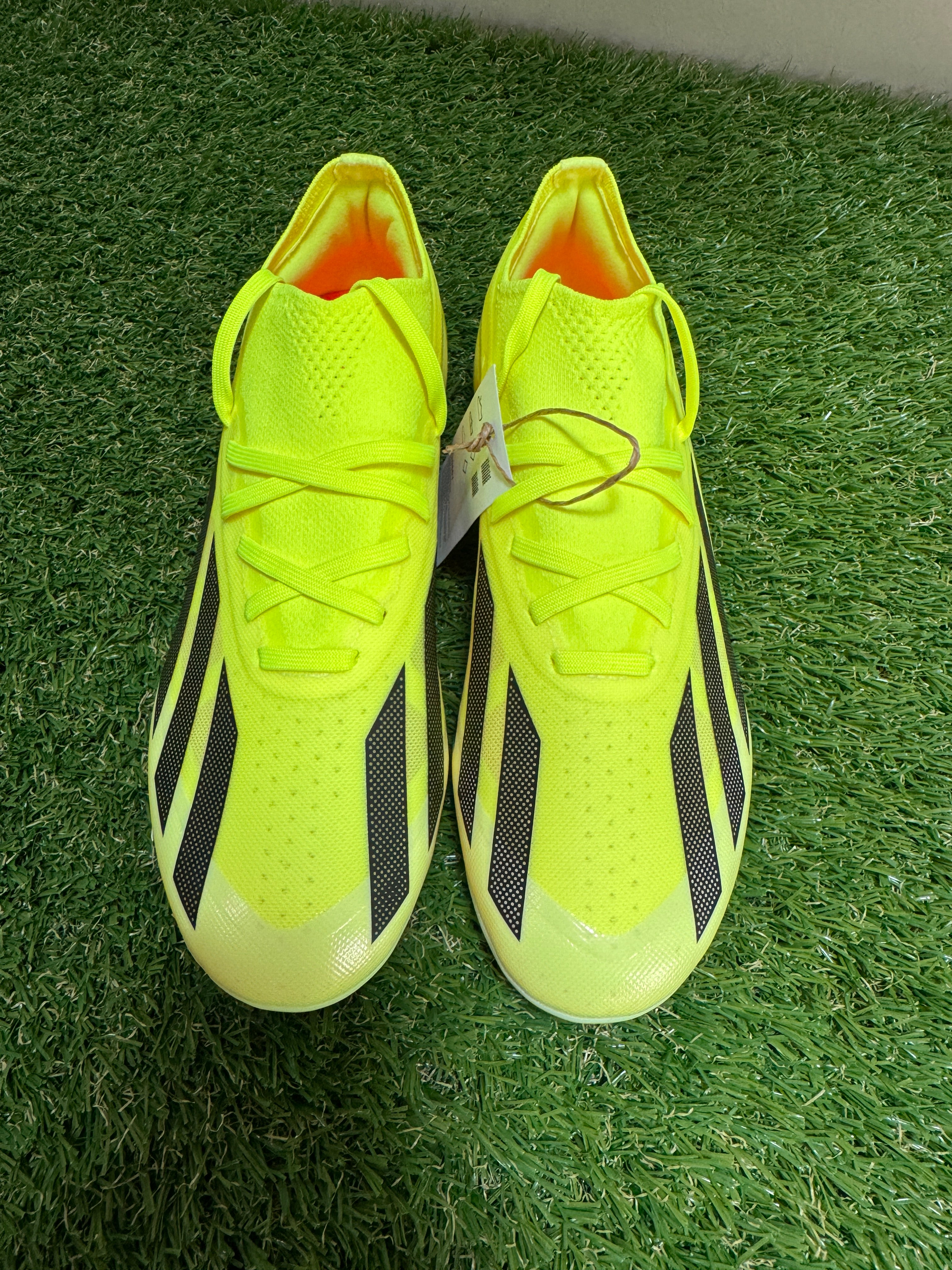 Adidas X Crazyfast Pro FG Soccer Cleats Mens 8 Womens 9 Solar Yellow IG0601 NEW Adidas X Crazyfast Pro FG Solar Yellow Soccer | Mercari main image 3