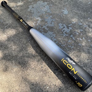 2024 Rawlings Icon 30/20 (-10) USABat Baseball Bat