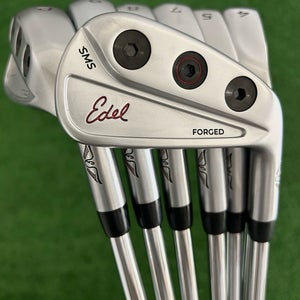 Edel SMS Forged Iron Set 4-P / KBS Tour 120 Stiff