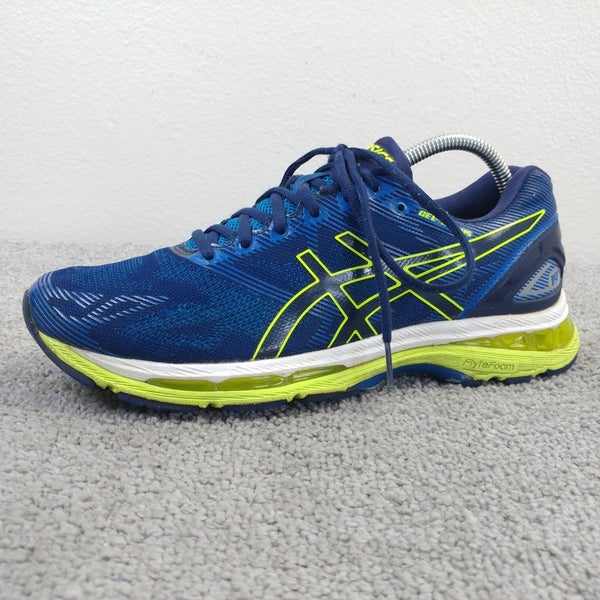 Asics Gel Nimbus 19 Mens Size 9 Running Shoes Blue Low Top Sneakers T700N