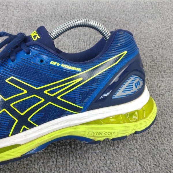 Asics Gel Nimbus 19 Mens Size 9 Running Shoes Blue Low Top Sneakers T700N