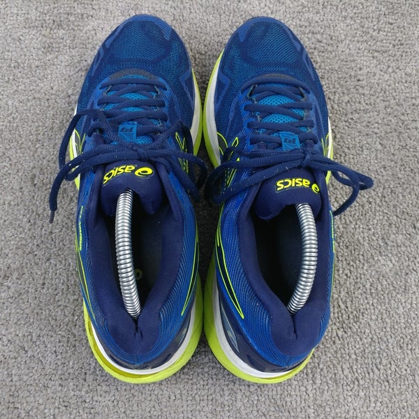 Asics Gel Nimbus 19 Mens Size 9 Running Shoes Blue Low Top Sneakers T700N