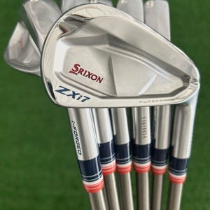 Srixon ZXi7 Forged 2025 Iron Set 5-P / SteelFiber i70 Regular Graphite