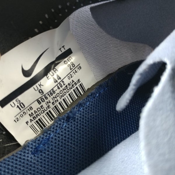 Nike React Element 55 Indigo Fog Mens Size 10 Running Shoes Blue BQ6166-402 Low