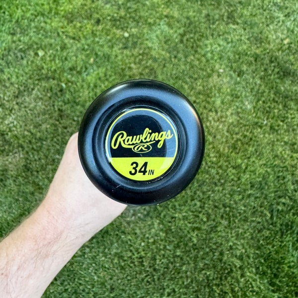 Batte De Baseball Rawlings Quatro Glowstick 2018 - 34 Pouces / 31 Onces - Composite Jaune - Occasion Comme Neuve