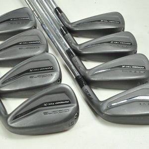 Cobra King Forged Tec X Black 4-PW,GW Iron Set Stiff Right KBS Steel # 196343