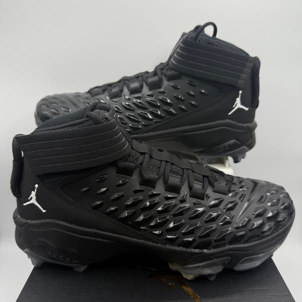 Nike Jordan Force Savage Pro 2 Shark Cleats Black CV1666-003  display picture 1
