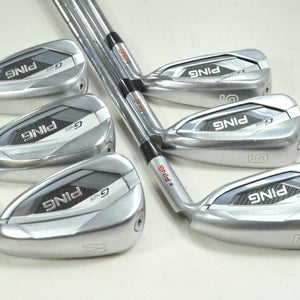 Ping G425 5-W Iron Set Stiff Flex Right KBS Tour 120g Steel # 196306